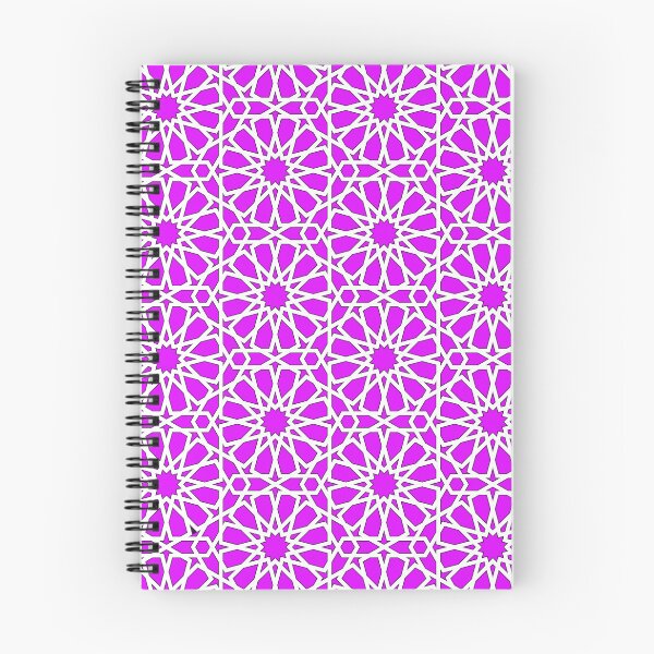 Item preview, Pink and White Star Moroccan Star Pattern  designed and sold by Islanr.