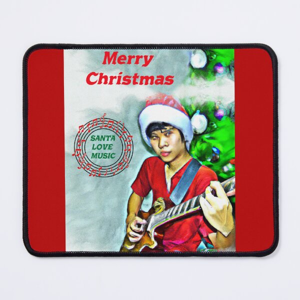 Item preview, Guitarist musician for Christmas designed and sold by Artbellachi.