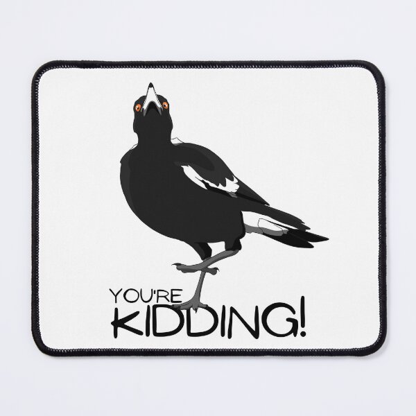 Item preview, You're kidding! Surprised magpie designed and sold by aussiemaggieluv.