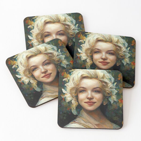 Item preview, Marilyn Monroe Renaissance Painting - Original Work by Digital Palace Art designed and sold by PalaceArt.