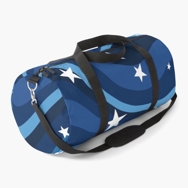 Item preview, Blue Retro Sky Stars Swirl Pattern designed and sold by trajeado14.