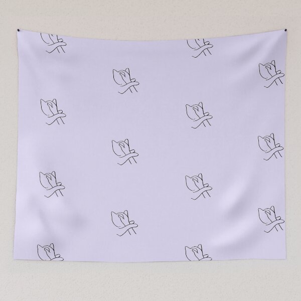 Item preview, Cat Snuggling- Line Art Minimalistic designed and sold by soulsongdesign.
