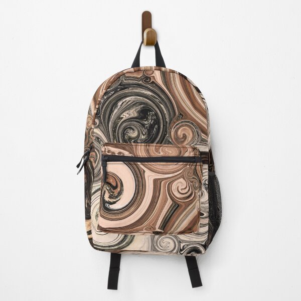 Item preview, RUSTIC SWIRLS #2 - Textured, metallic abstract painting designed and sold by Printpix.