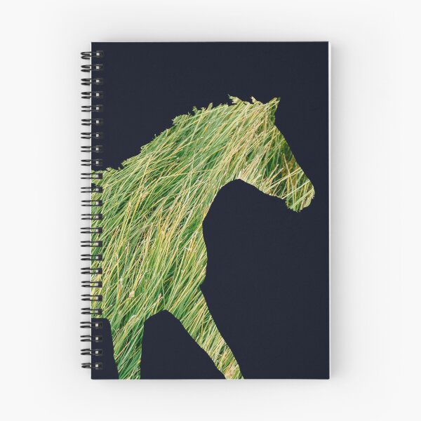 Item preview, Silueta de caballo cabalgando por la hierba designed and sold by LightyearDesign.