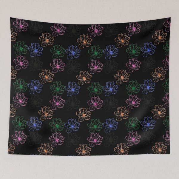 Item preview, Florescent Flowers designed and sold by RiadMannan.