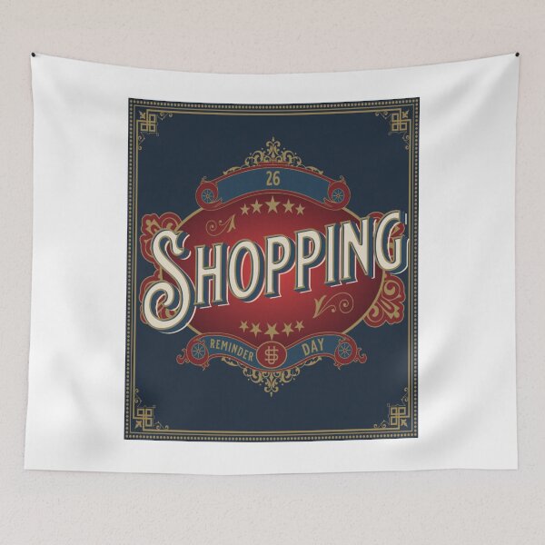 Item preview, Copy of 26 Shopping Reminder day designed and sold by Freddy501  ⭐⭐⭐⭐⭐.