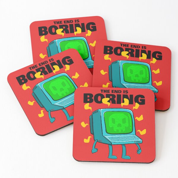 Item preview, The end is boring designed and sold by ImaginarStore.