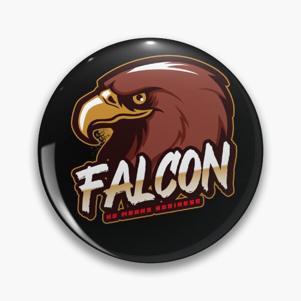 Item preview, Falcon -   He means business  designed and sold by BWBCCREATIONS.
