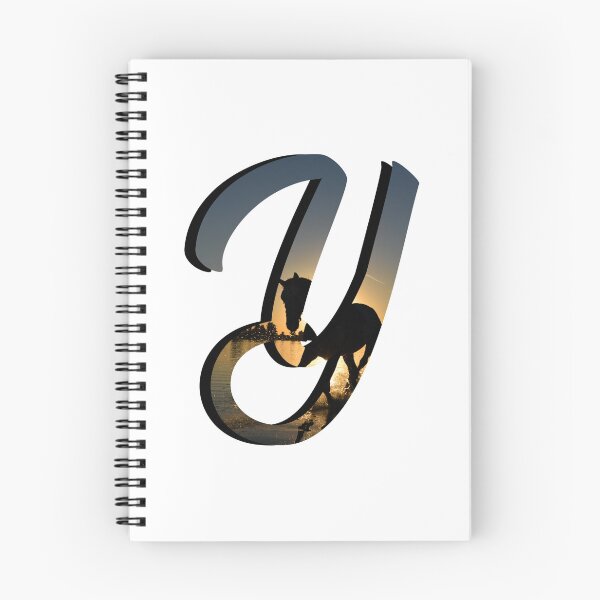 Item preview, Letter Y Monogram Script Initial Horseback Riding Variant  designed and sold by quirkycounselor.