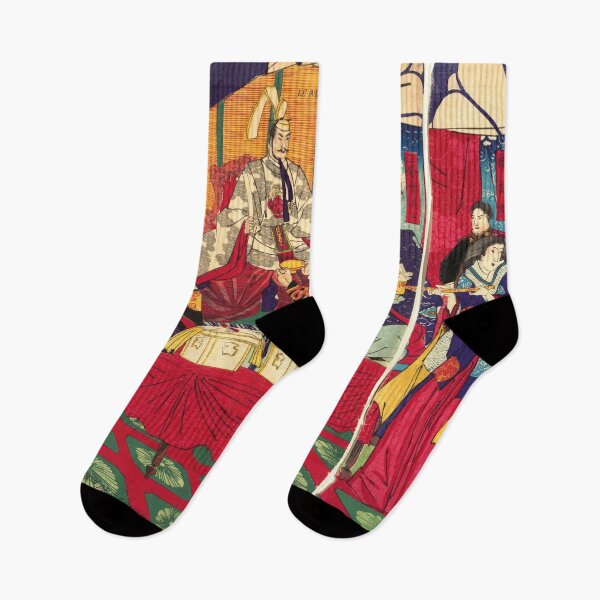 Item preview, View of the Gift of the Emperor's Gift Cup Meiji period japanese art woodblock stamp print vintage antique art oriental decoration designed and sold by Novel-ty.