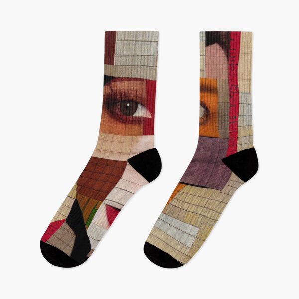 Item preview, Patchwork Collage of an Unknown Woman designed and sold by DesignerKin.