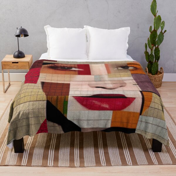 Item preview, Patchwork Collage of an Unknown Woman designed and sold by DesignerKin.