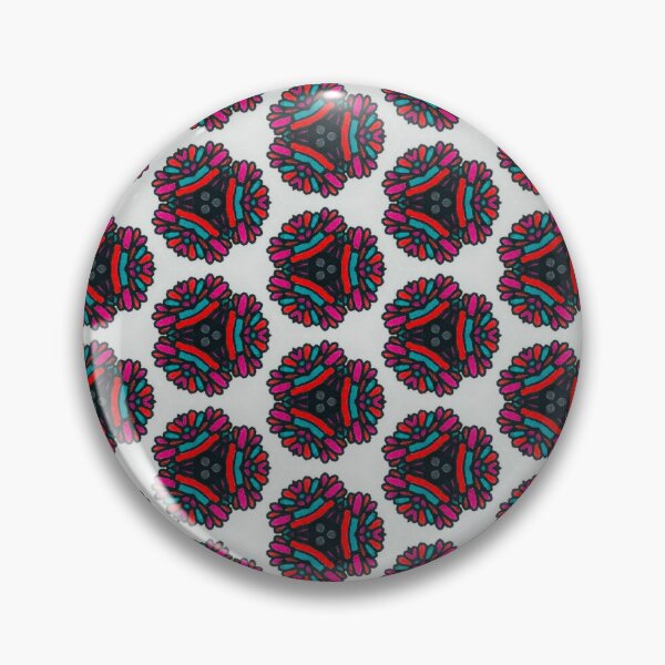 Item preview, Floral Tangles From Triangles  designed and sold by debutpagesart.