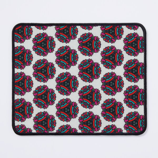 Item preview, Floral Tangles From Triangles designed and sold by debutpagesart.