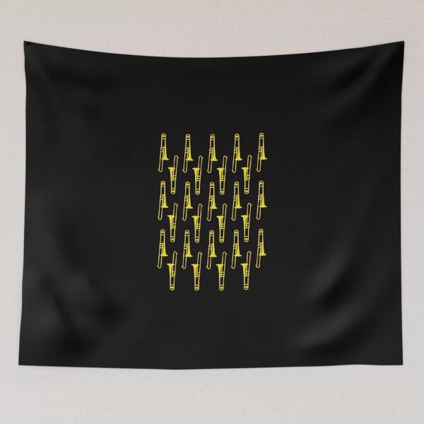 Item preview, Trombone Repeat Pattern Pullover Sweatshirt designed and sold by Pastiesstore61.
