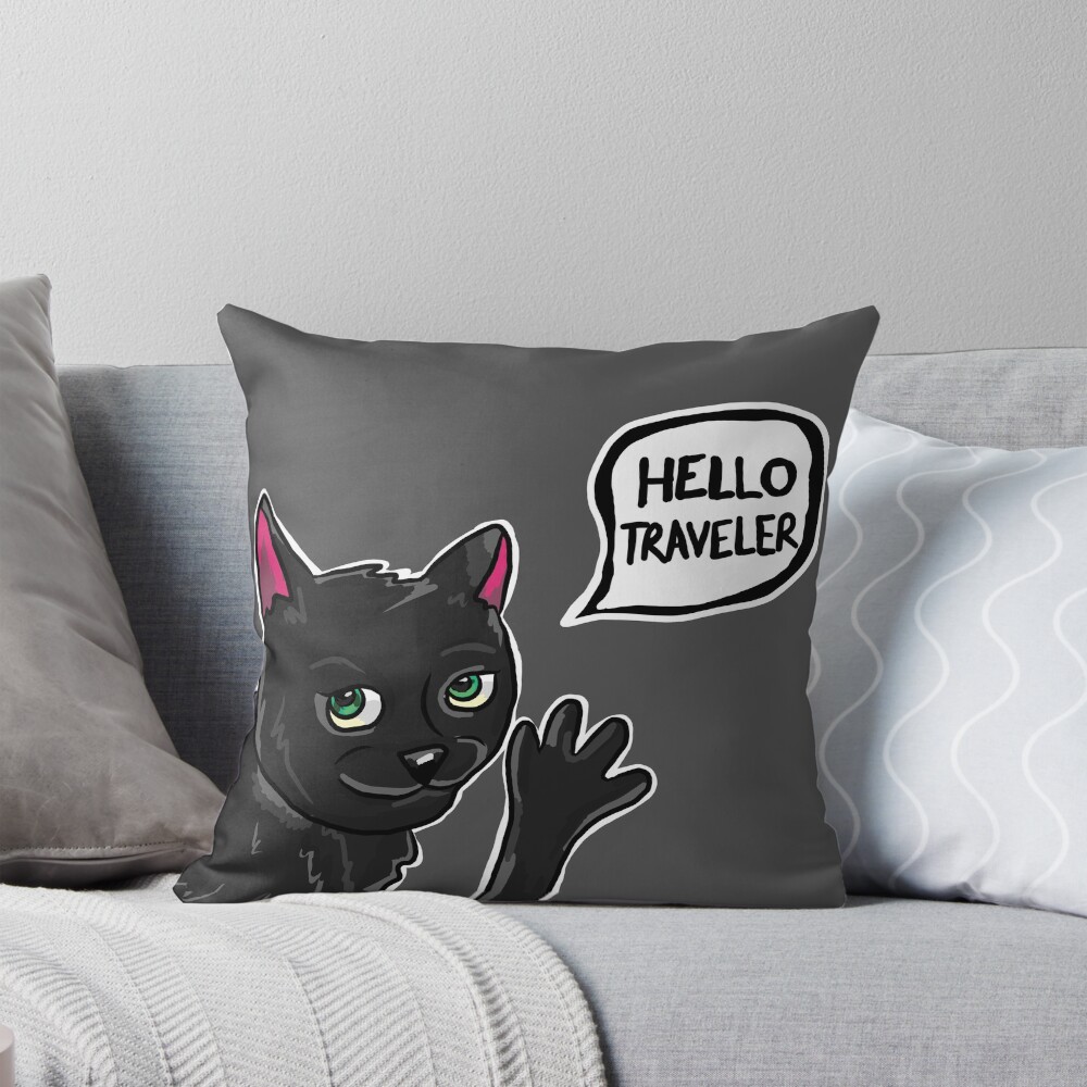 Item preview, Throw Pillow designed and sold by RoserinArt.
