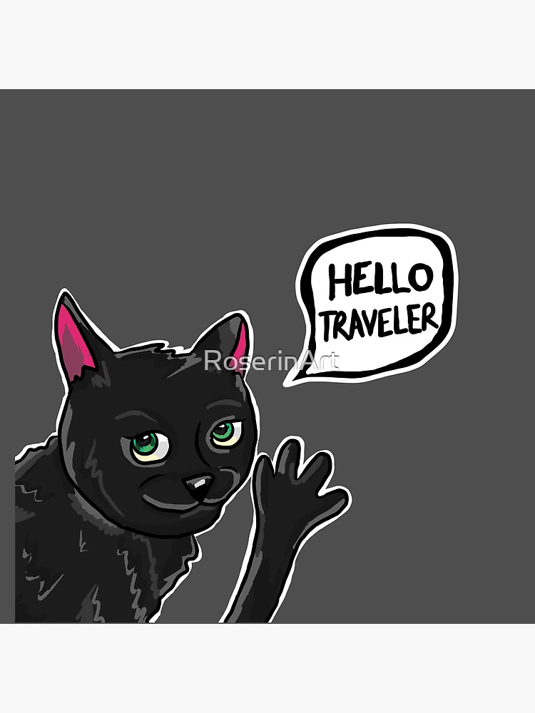 Thumbnail 4 of 4, Clock, Hello Traveler designed and sold by RoserinArt.