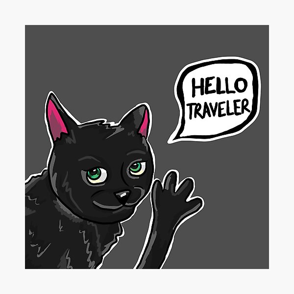Item preview, Hello Traveler designed and sold by RoserinArt.