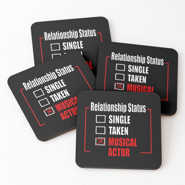 Item preview, Musical Actor Relationship Status Pullover Hoodie designed and sold by felstore690.