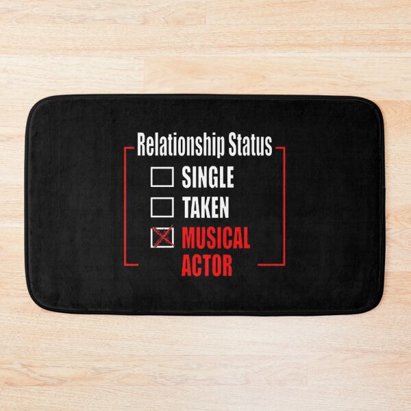 Item preview, Musical Actor Relationship Status Pullover Hoodie designed and sold by felstore690.