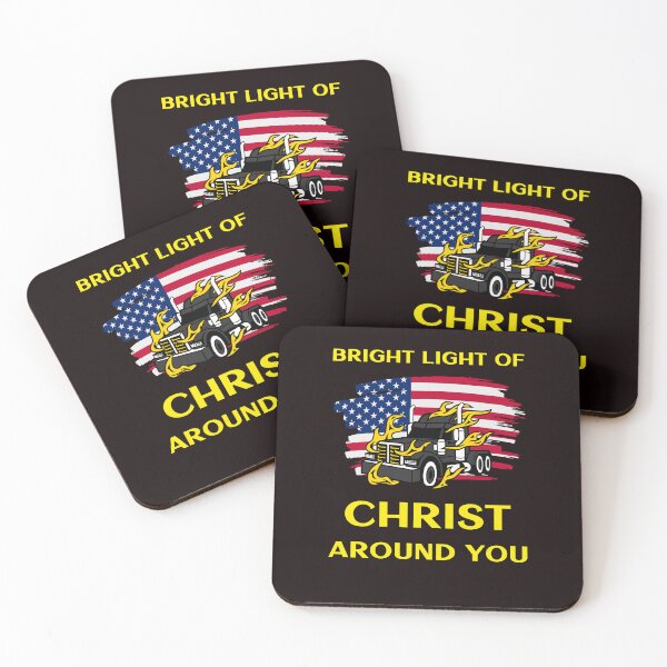 Item preview, American Trucker, Bright Light of Christ Around You BY designed and sold by TeamsterLife.