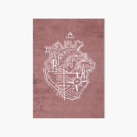 Item preview, Hand drawn illustration of Heart Voc designed and sold by Bernardo Ramonfaur.