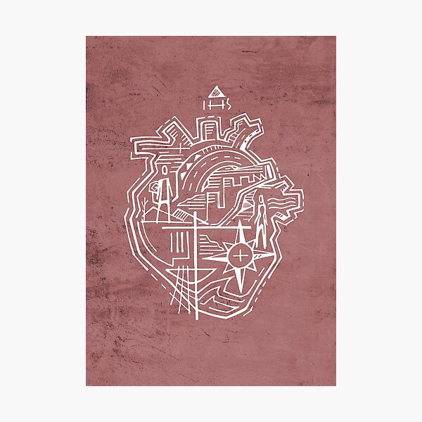 Item preview, Hand drawn illustration of Heart Voc designed and sold by Bernardo Ramonfaur.
