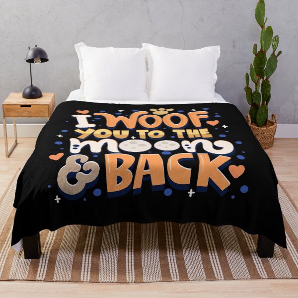 Item preview, I Woof You To The Moon And Back designed and sold by Meliafroggy.
