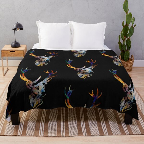Item preview,  colorful deer head designed and sold by Goodthings99.