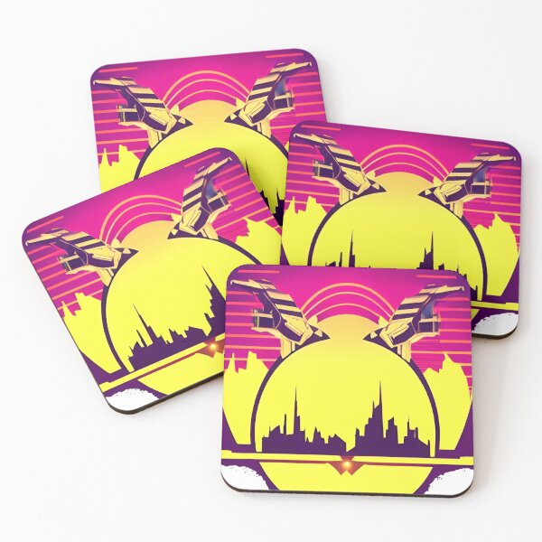 Item preview, Retrowave Sunset designed and sold by JadeRabbit9000.