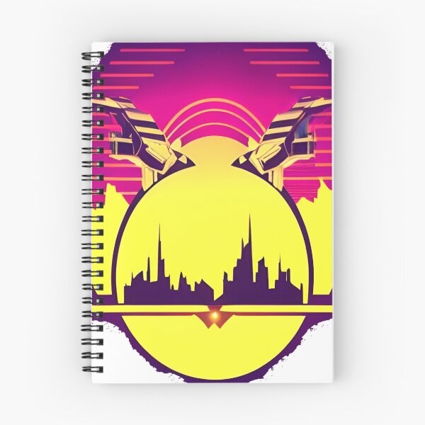 Artikelvorschau, Retrowave Sonnenuntergang entworfen und verkauft von JadeRabbit9000.