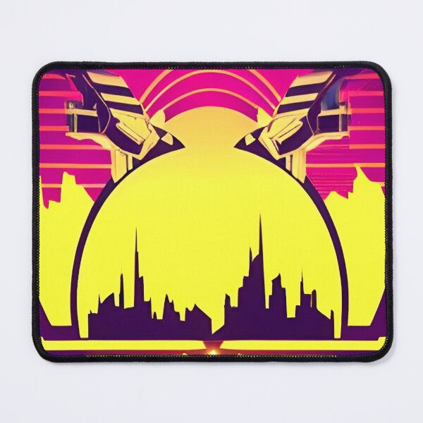 Item preview, Retrowave Sunset designed and sold by JadeRabbit9000.