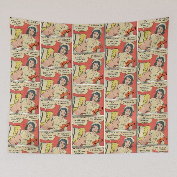 Item preview, Air Goes In and Out, Blood Goes Round and Round. Nurse Humor designed and sold by SSustainable.