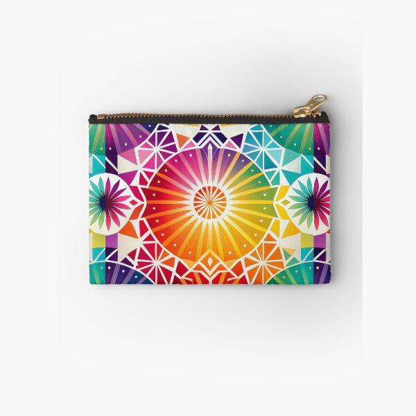 Item preview, Rainbow Boho Hippy Hippie Pattern Design in RainbowColors, Uplifting and Inspiring designed and sold by ClairesPatterns.