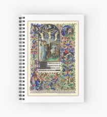 Illuminated New Testaments Christ's Crucifixion Spiral Notebook