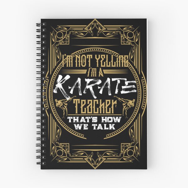 Item preview, I'm Not Yelling. I'm A Karate Teacher. designed and sold by FearlessFyghter.