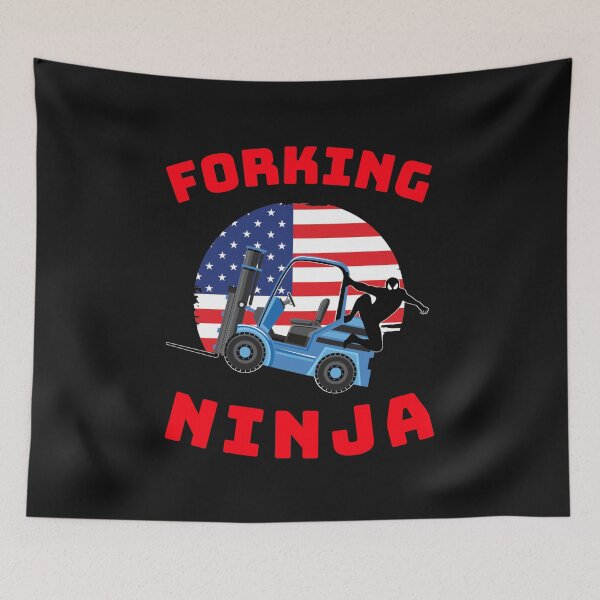 Item preview, Forklift Ninja, Forking Ninja BR, Industry Clothing designed and sold by TeamsterLife.