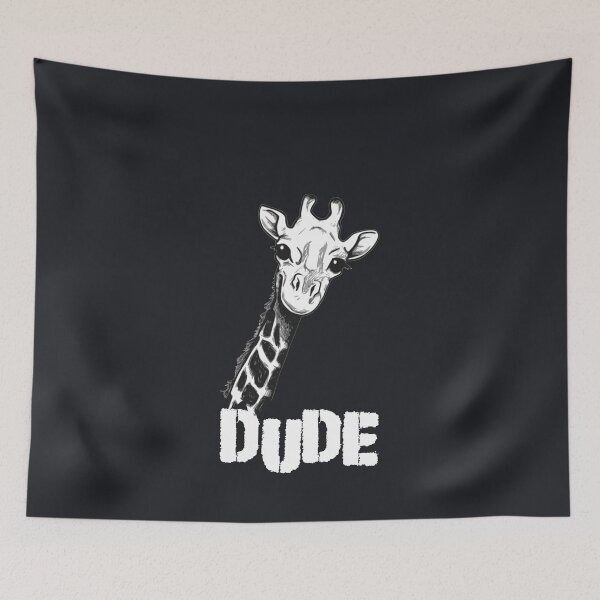 Item preview, Dude hypnotic  giraffe  designed and sold by TipTopTapo.
