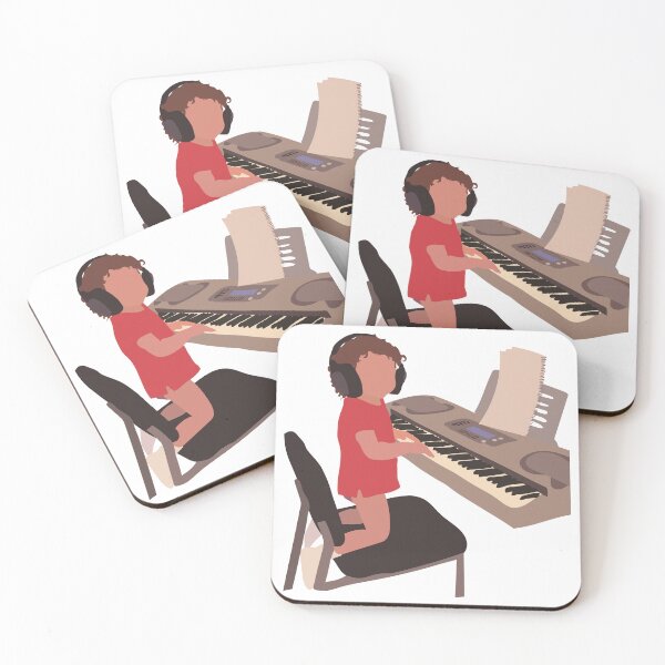 Item preview, baby Amy playing piano designed and sold by Amy Frankovich.