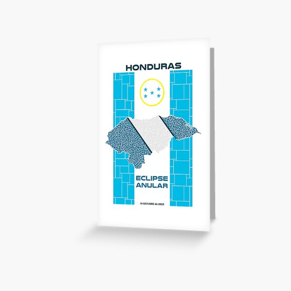 Item preview, Honduras Annular Eclipse 2023 designed and sold by Eclipse2024.