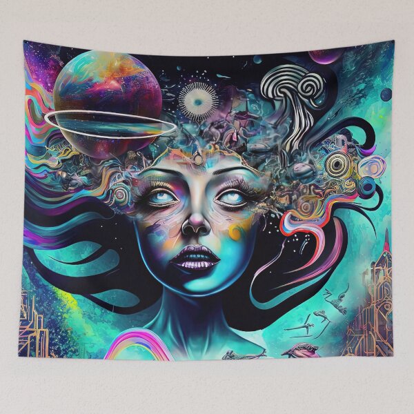 Item preview, Mind Blown Graffiti designed and sold by JohnVibes.