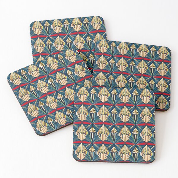 Item preview, Triangular Green and Red Linear Pattern designed and sold by Sapphire07.
