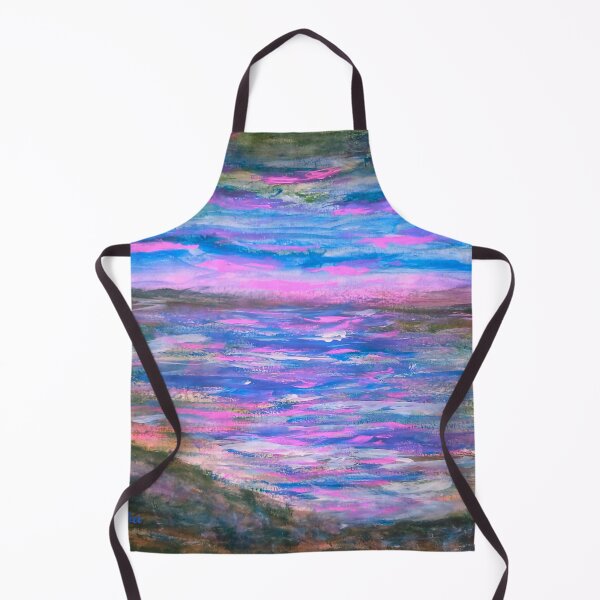 Item preview, Colorful Dawn Reflecting on Water Painting designed and sold by Aryxaba.