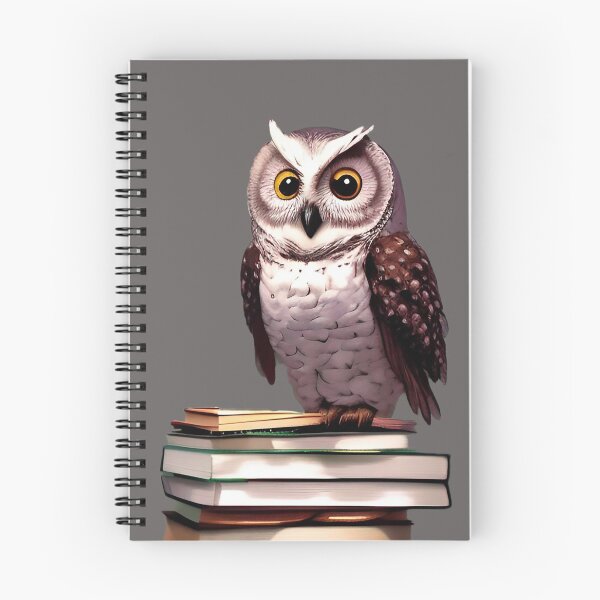 Item preview, Wonderful wise old owl on a stack of books - Library - Education - Schools - Reading designed and sold by CattlettArt.