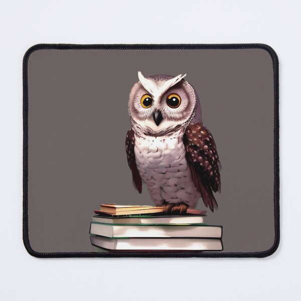 Item preview, Wonderful wise old owl on a stack of books - Library - Education - Schools - Reading designed and sold by CattlettArt.
