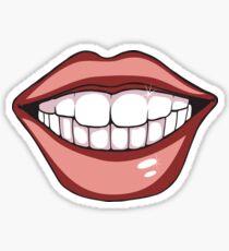 Sexy Lips Smilling Sticker