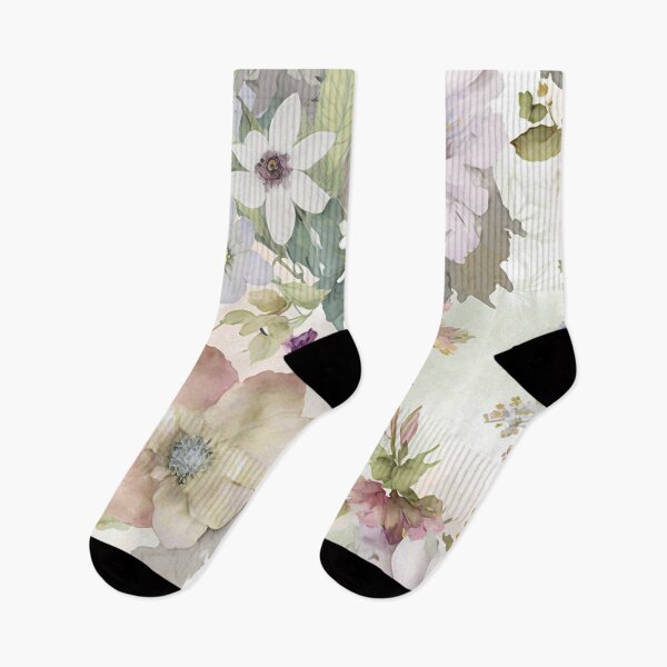 Item preview, Lilac Floral Watercolors designed and sold by cardinalhill.