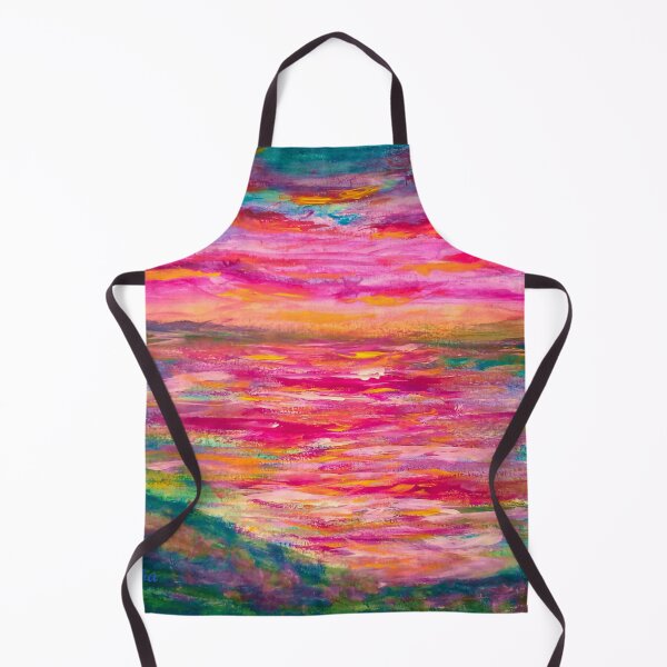 Item preview, A New Day Dawns Colorful Dawn Reflecting on Water Painting designed and sold by Aryxaba.