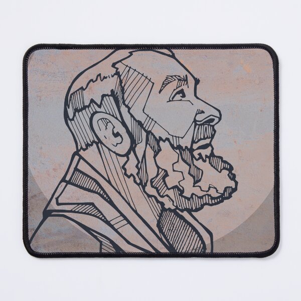 Item preview, Hand drawn illustration of Saint Padre Pio designed and sold by Bernardo Ramonfaur.