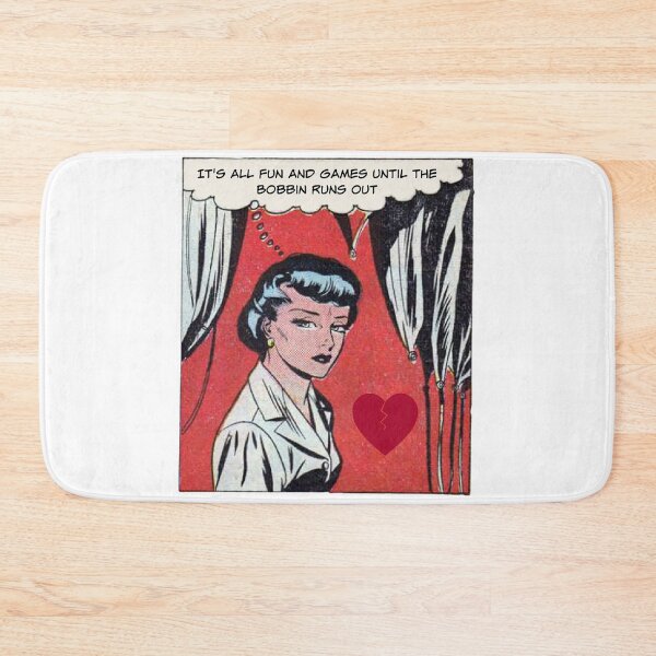 Item preview, It's All Fun and Games Until the Bobbin Runs Out. Sewing Humor designed and sold by SSustainable.